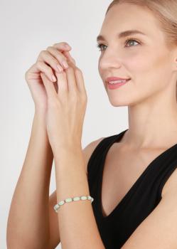 light green - Petit Glamour d'Afrique - Konplott bracelet